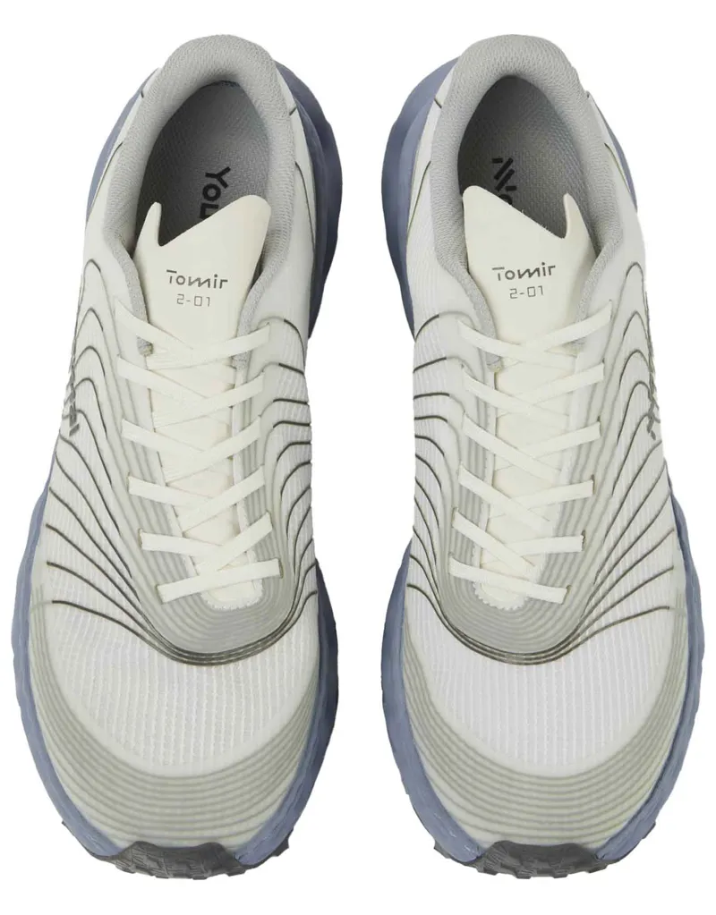 NNormal Tomir Unisex Trail Running Shoe in White/Blue-2